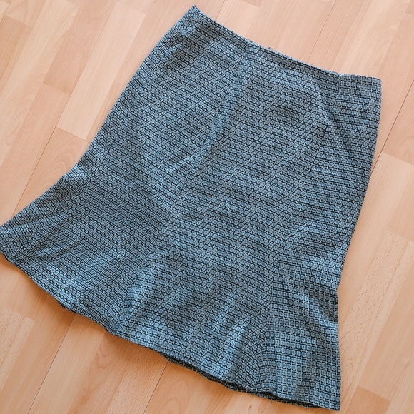 JESSICA Trumpet Skirt Above The Knee Light Blue💙 - Picture 6 of 16